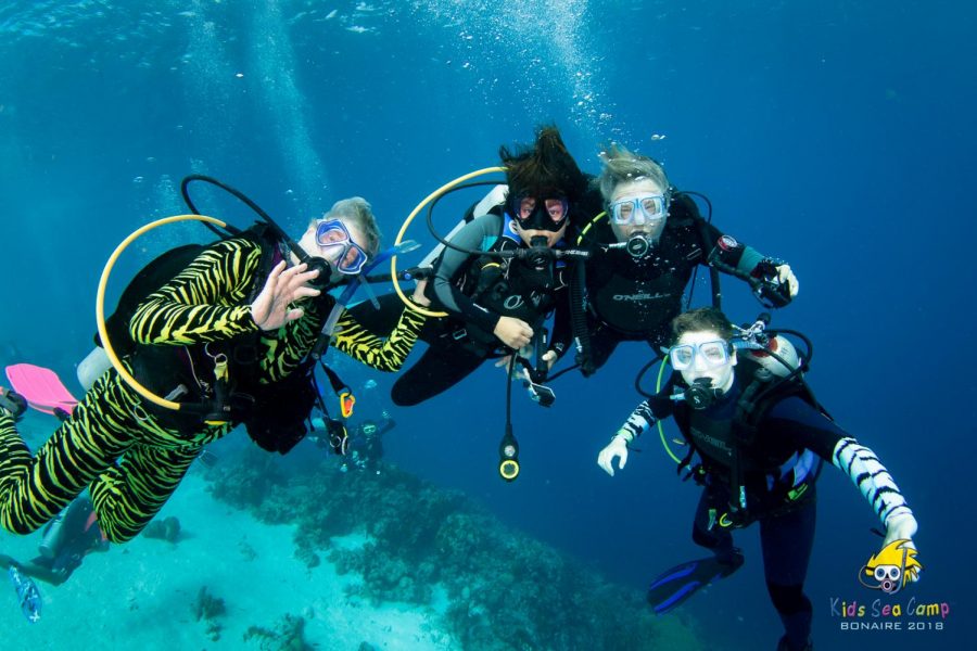 From left: Diana Adamic, Berenice Felipe, Steve Salika, and Tia Salika