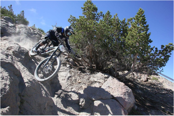 Photo is from Mountain Bike Action Magazine